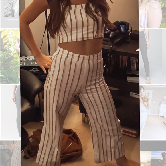 Abercrombie & Fitch Pants - Linen two piece set from Abercrombie